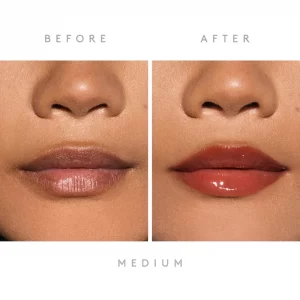 Fenty Beauty Gloss Bomb Heat Universal Lip Luminizer + Plumper Tono Hot Cherry - Imagen 3