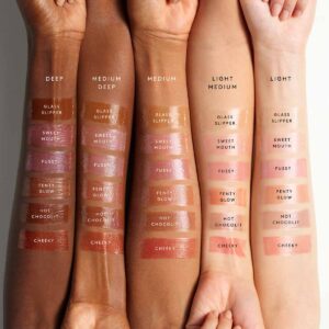 Fenty Beauty Gloss Bomb Heat Universal Lip Luminizer + Plumper Tono Fenty Glow - Imagen 4