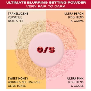 ONE/SIZE by Patrick Starrr Mini Ultimate Blurring Setting Powder - Tono Ultra Pink - Imagen 5