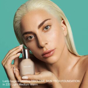 HAUS LABS BY LADY GAGA - Triclone Skin Tech Foundation - Cobertura media con arnica fermentada - Imagen 2