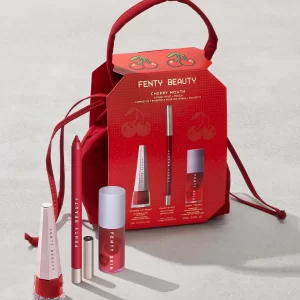 Fenty Beauty by Rihanna  Cherry Mouth Lip Set + Estuche - Imagen 4