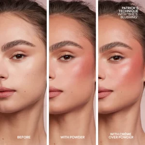 PATRICK TA Patrick's Glow and Gloss Set: Major Headlines Blush Duo and Lip Gloss Makeup Gift Set - Imagen 6