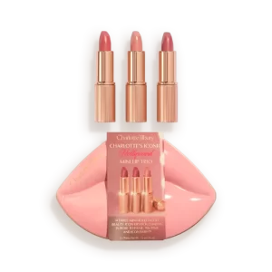 Charlotte Tilbury Hollywood Iconic Mini Lipstick Trio: Lipstick Gift Set