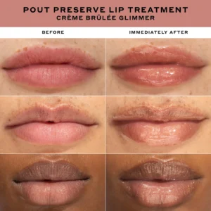 OLEHENRIKSEN Pout Preserve Hydrating Peptide Lip Treatment Tono Creme Brulee Glimmer - Imagen 4