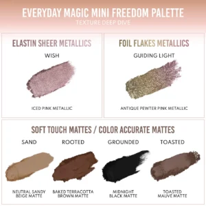 Danessa Myricks Mini Everyday Magic Neutral Freedom Palette - Imagen 6